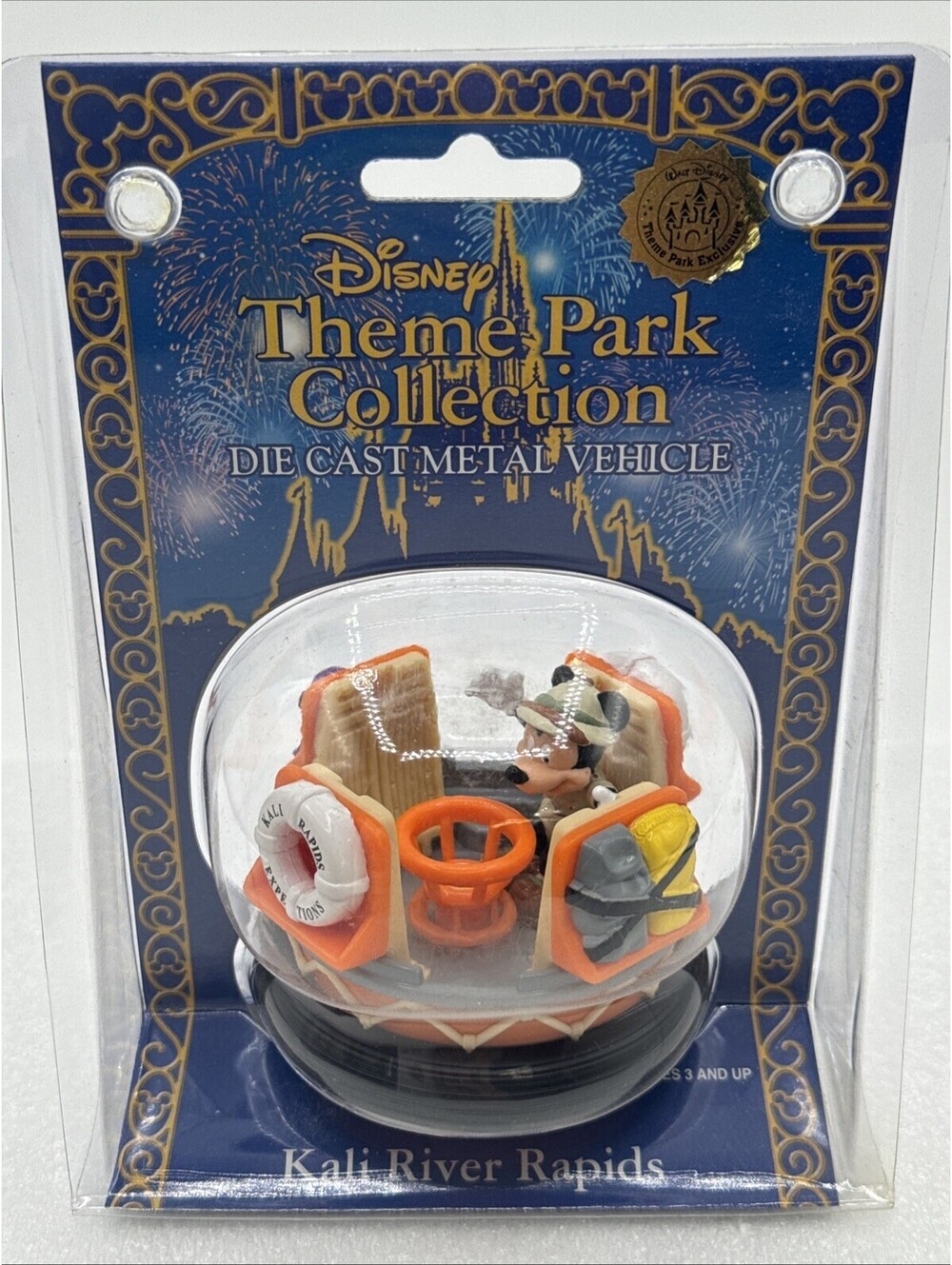 Disney Theme Park Collection Die-Cast Metal Vehicle Ride Kali River Rapids 2006